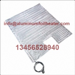 Storage battery warmer aluminum foil heater