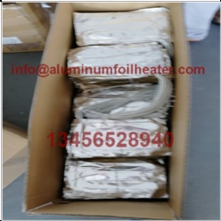 Supply muff heater aluminum foil heater aluminum foil electric heater